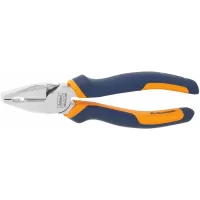 Pinzas universales de electricista cromadas, con mango recubierto