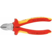 Pinza de corte diagonal cromada aislada VDE Modelos 7006125, 7006140, 7006160, 7006180 (elegir)