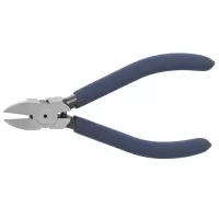 Pinzas de corte diagonal para plásticos acodados 15° para corte sin rebabas