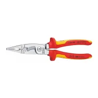 Pinzas multifunción, corte, pelado, crimpado y curvado de cables, 13 86 200