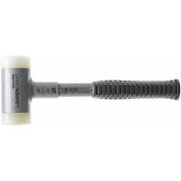 Martillo antirrebote con caras de Nylon, mango de acero