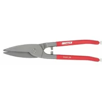 Tijera de hojalatero, para cortar lamina o fleje de acero, corte recto 250 mm