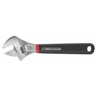 Llave inglesa (perico) con mango recubierto, largo total 300 mm, apertura máxima 34 mm
