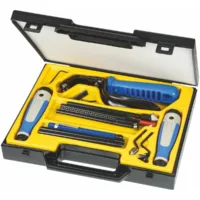 Kit de rebabeadores desbarbadores allround (rebabeadores) en caja de plástico 22 piezas