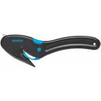 Cuchillo de seguridad SECUMAX EASYSAFE, ideal para cortar flejes industriales, apertura segura de cajas y empaques, anti-accidentes 121001