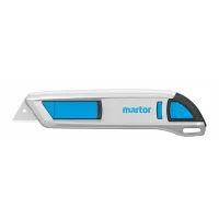 Cuchillo de seguridad SECUNORM 500 con navaja retráctil automáticamente para evitar lesiones