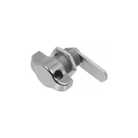 Cerradura para gabinetes y muebles, de pastilla o leva, sin llave, disponible en L y R