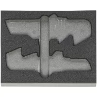 Inserto de espuma rígida para juegos de herramientas, 30 mm espesor (no incluye herramientas)
