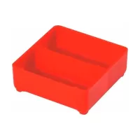 Caja para piezas pequeñas, rojo
