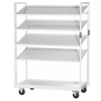 Carrito transportador ESD para recipientes Euronorm Capacidad hasta 250 Kg