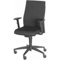Silla giratoria de oficina con dorso de tela