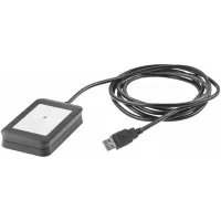Lector tarjetas de acceso RFID, compatible con LEGIC, MIFARE, Tool 24 y otros