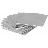 Paquete de 10 calzas metálicas cuadradas para nivelación de suelo 5x5 cm - Últimas piezas, no resurtible