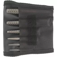 Juego de extractores de tornillos de 6 piezas tamaños 1 a 6