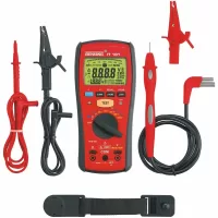Medidor de resistencia de aislamiento y cálculo de fugas Mod. IT 101 044033 CAT IV 600 V